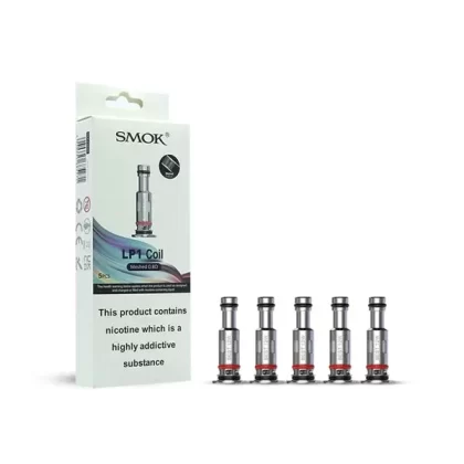Smok LP1 Meshed Replacement Coils – 0.8ohms/ 1.2ohms - Resistance#0.8 Ohm>1.2 Ohm>DC 0.8Ohm MTL>0.8 ohms>1.2 ohms>DC 0.8Ohms MTL