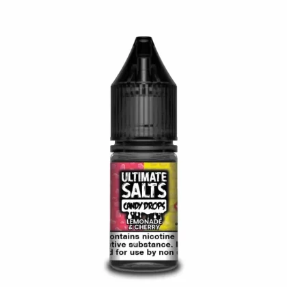 Ultimate Salts – Candy Drops: Lemonade & Cherry – 10ml - Vapestorm Co