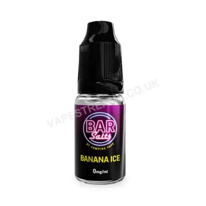Banana Ice Bar Salts Nic Salt E-Liquid by Vampire Vape - Vapestreams Co