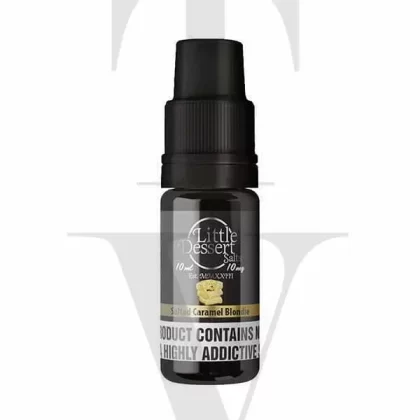 LITTLE DESSERT SALTS SALTED CARAMEL BLONDIE NIC SALT E-LIQUID