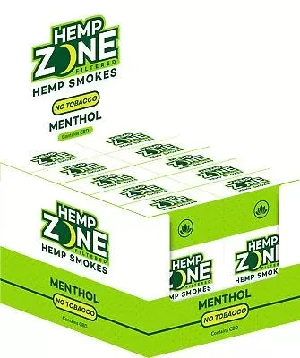 Hemp Zone Menthol Hemp Smokes