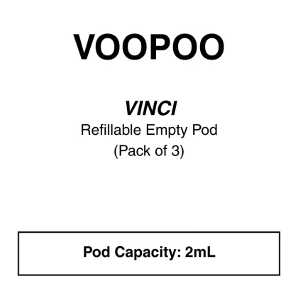 VOOPOO VINCI REPLACEMENT POD (3 PACK) – 0.8 ohm - Vapeys Co Nz