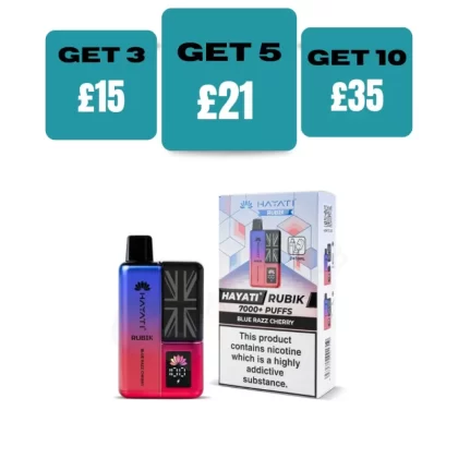 Hayati Rubik 7000 Puffs Prefilled Pod Kit - Watermelon Ice
