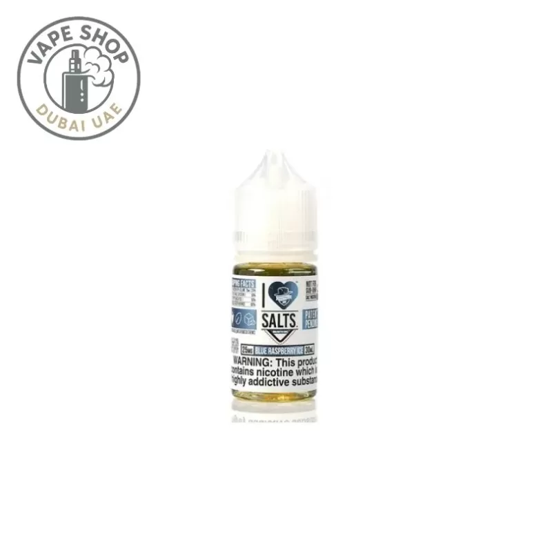I Love Salt E-Liquid 25MG & 50MG 30ML - Blue Raspberry, Blue Raspberry Ice; Vape Product, Vape Product (6FB65D) - Image 2