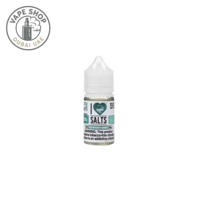 I Love Salt E-Liquid 25MG & 50MG 30ML - Blue Raspberry, Blue Raspberry Ice; Vape Product, Vape Product (6FB65D) - Image 3