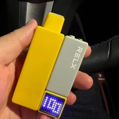 Original RELX Creator Lego Barttery Device with A Box of Prefilled Vape Pod Cartridge ( Worldwide)