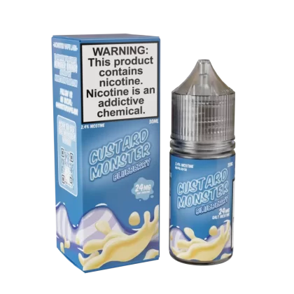Custard Monster Salt - Blueberry - 30ML E-Liquid - 48MG