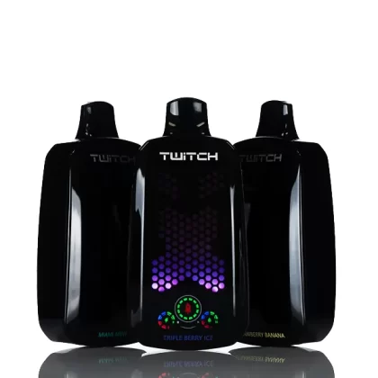 Twitch VPR12000 12K Puffs Disposable Vape - 18mL - Strawberry Banana