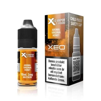 XEO Xtreme Vapor Virginia Honey 10ml – vape juice med nikotin - Yes