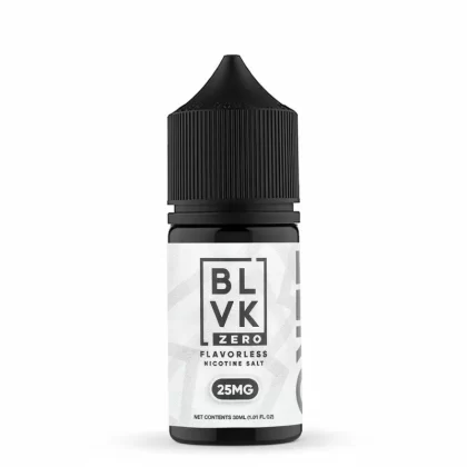 BLVK Zero Salt Flavorless Smooth Nicotine Hit 30mL