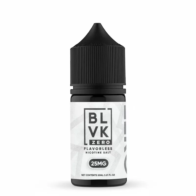 BLVK Zero Salt Flavorless Smooth Nicotine Hit 30mL