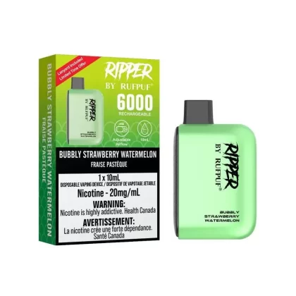 RUFPUF Ripper 6000 Disposable – Bubbly Strawberry Watermelon