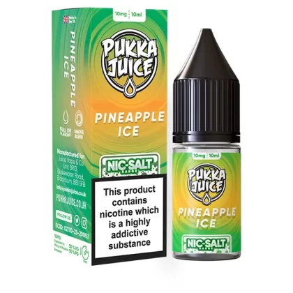 Pukka Juice Pineapple Ice Nic Salt E-Liquid