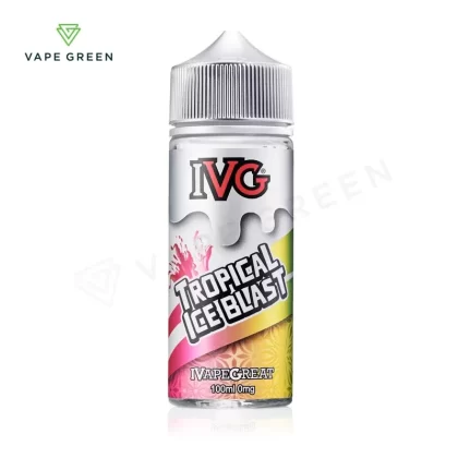 Tropical Ice Blast Shortfill E-Liquid by IVG 100ml - Eliquidsupply