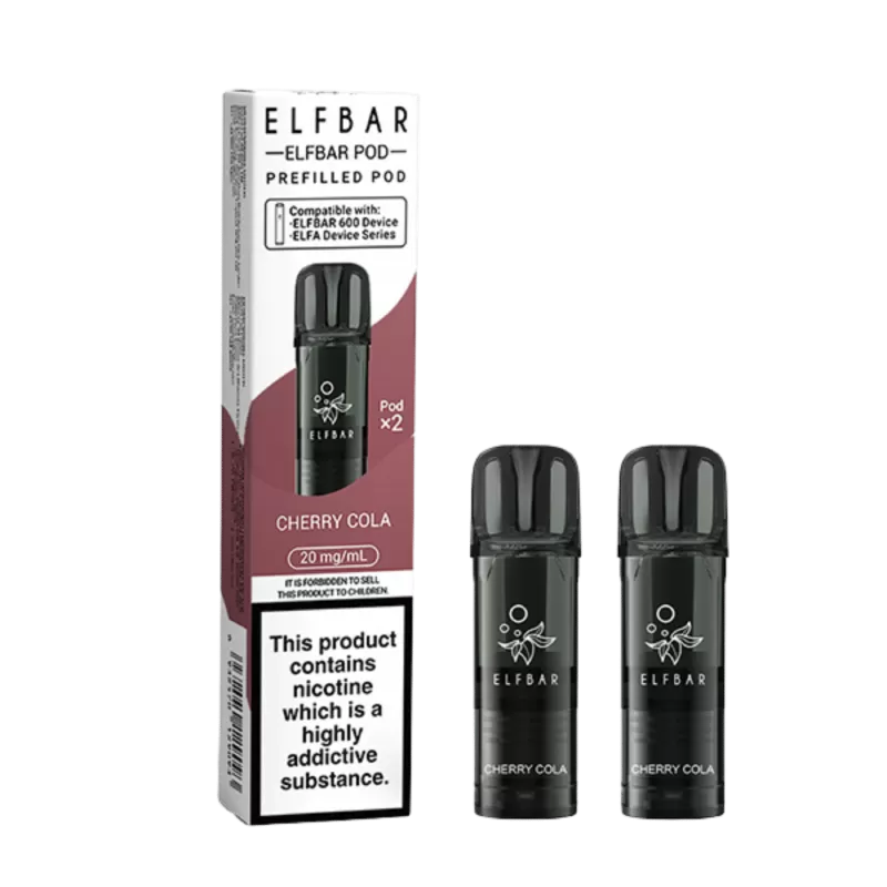 Elf Bar 600 Prefilled Pod Cherry Cola