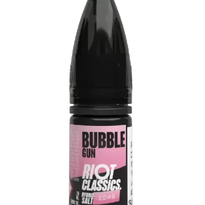 RIOT CLASSICS BUBBLE GUN 10ML NIC SALT E-LIQUID