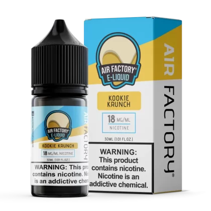 Air Factory Salt Kookie Krunch eJuice - Vape Product; Vape Product, Vape Product (83BBD4)