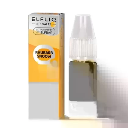 Elf Bar ELFLIQ Nic Salts E-Liquid Rhubarb Snoow