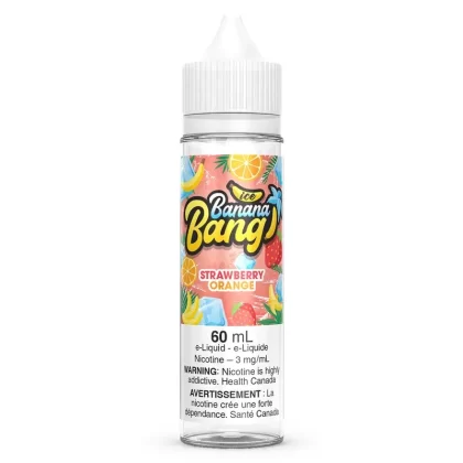 Banana Bang Ice 60ml – Strawberry Orange