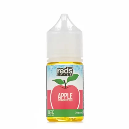 Daze Salt Series – Apple Strawberry Iced 30mL - Vape Product, Vape Product (00BC4C)