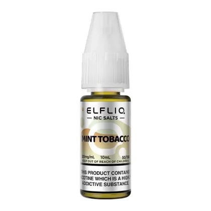 Mint Tobacco By Elfliq 10ml Salts