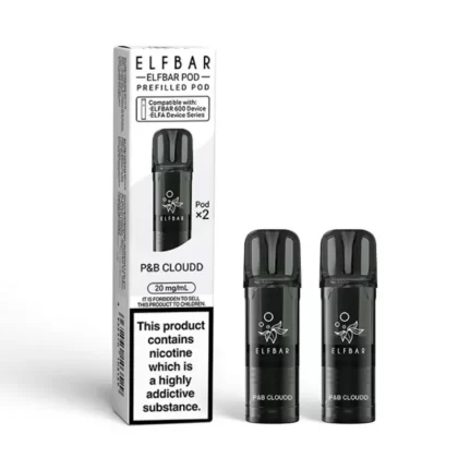 Elf Bar 600 Prefilled Pod P&B Cloudd - 20mg
