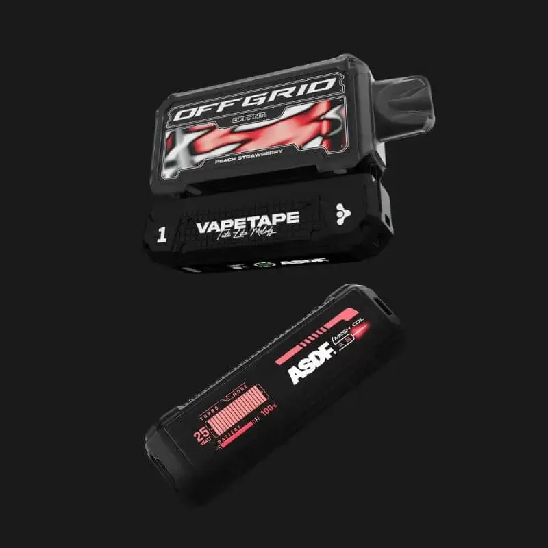 VAPETAPE OFFGRID 12000 Puffs - Starter Kit (Kit + Cartridge) / Berries Yogurt