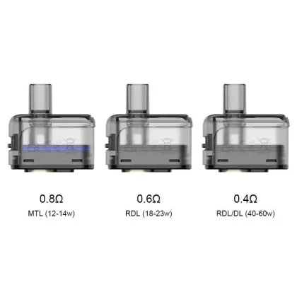 Innokin Coolfire P60 Pod Cartridge - Coil Resistance#0.4ohm>0.6ohm>0.8ohm