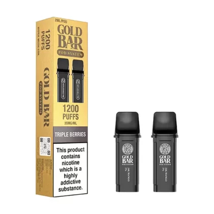 Gold Bar Reload Triple Berries Prefilled Pod - Vapestreams Co
