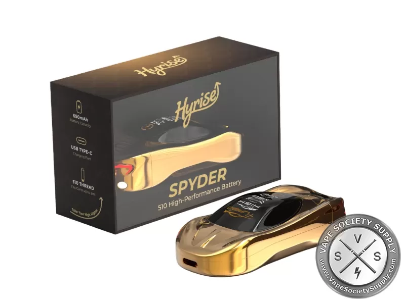 Hyrise Spyder 510 Battery - Gold, Matte Black; NCDOR