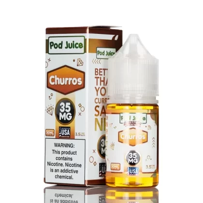 Pod Juice Salt - Churros - 30ml - 55mg