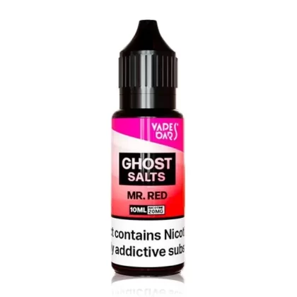 Mr Red 10ml By Ghost Salts - Nicotine Strength#20mg (Salt)>10mg (Salt) (83B7C4)