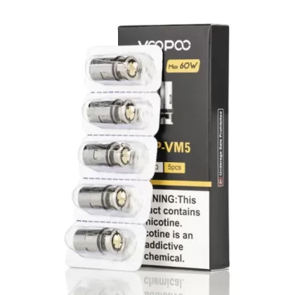 VOOPOO PNP-VM5 0.2OHM REPLACEMENT COILS - 1 PCS, Pack Of 3