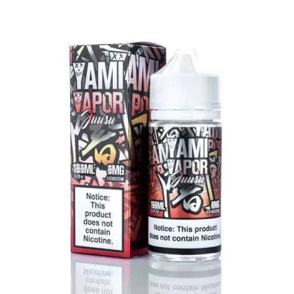 Yami Vapor Juusu Apple Peaches - 100ml - 3mg - 100ml