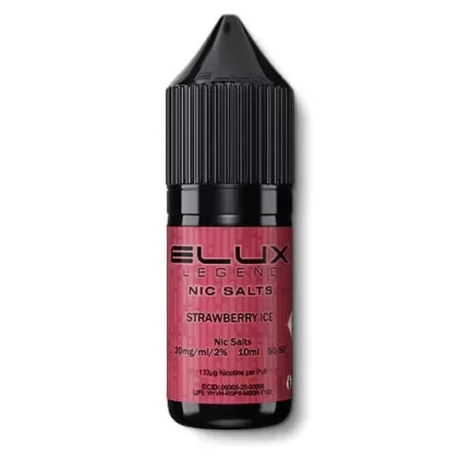Strawberry Ice Nic Salt By Elux Legend - 5mg