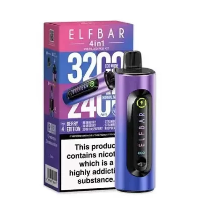 Elf Bar 4-in-1 Prefilled Pod Kit - Pink Edition