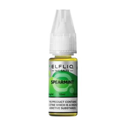 Spearmint Elfliq Nic Salt by Elfbar - 10ml - Vape Product, Vape Product (CDBF73)