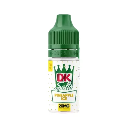 Donut King DK Pineapple Ice Nic Salt Vape Juice - 10 Pack - Strength