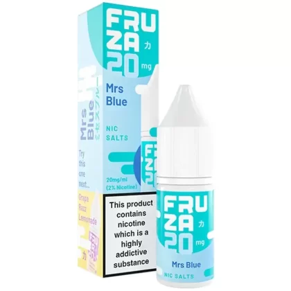 Fruza Mrs Blue Nic Salt - Nic Salt Strength#5mg>10mg>20mg