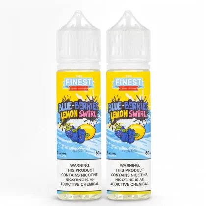 Finest Sweet & Sour Blue Raspberry Lemon Swirl 120mL E-Juice
