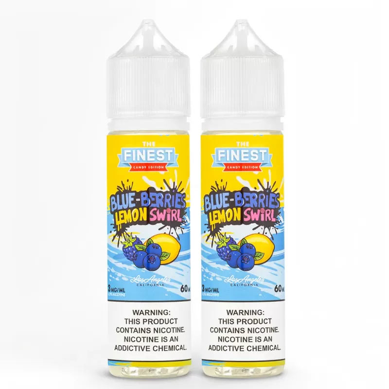 Finest Sweet & Sour Blue Raspberry Lemon Swirl 120mL E-Juice