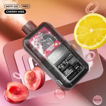 MOTI vape disposable Australia – MOTI Go Pro Disposable Vape (5%, 12000 Puffs) Cherry Kiss 6422T15