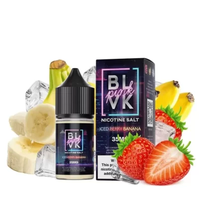 ICED BERRY BANANA SALT – BLVK PINK SERIES – BLVK UNICORN – 30ML - Vape Product, Vape Product
