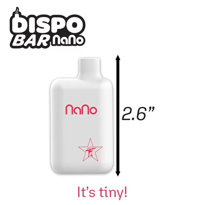 Dispo Bar Nano Disposable Vape - Redstarvapor - Image 2