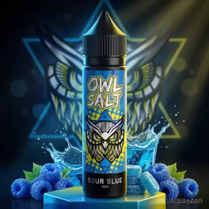 OWL Salt Longfill Sour Blue Aroma 10ml in 60ml - 0 mg/ml / 10 ml / 60 ml