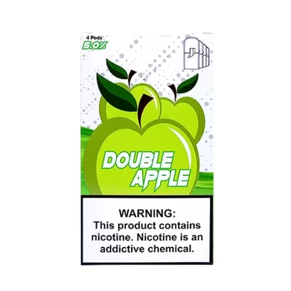 Double Apple – Pack of 4 Juul Compatible Pods by SKOL