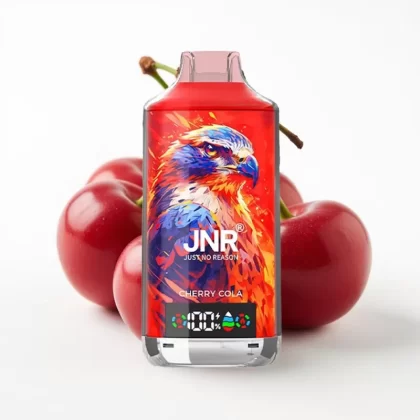 JNR Falcon X 18000 Puffs Cereza, 24ml, Dual Mesh Coil, Tipo-C - Fumotvapemexico