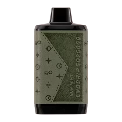 Gum Mint EVODRIP SO25000 - Consumer; Vape Product; 5 Pack, Single