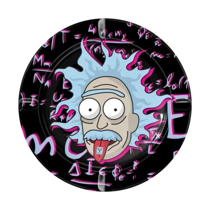 V Syndicate Filthy Genius Round Metal Ashtray – 5.5in - Ejuicewarehouse