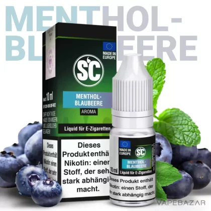 SC Liquid – Menthol Blaubeere - Vapebazar